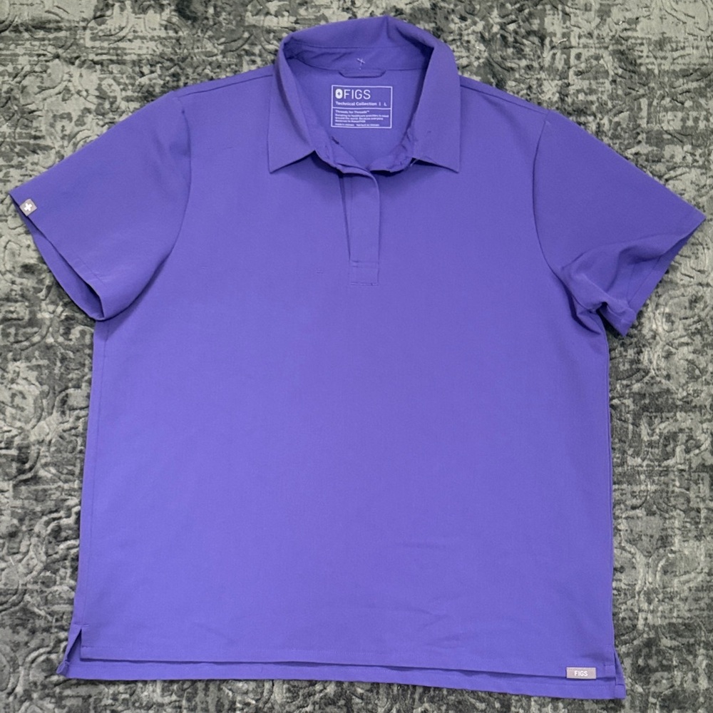 FIGS Nala Short Sleeve Polo